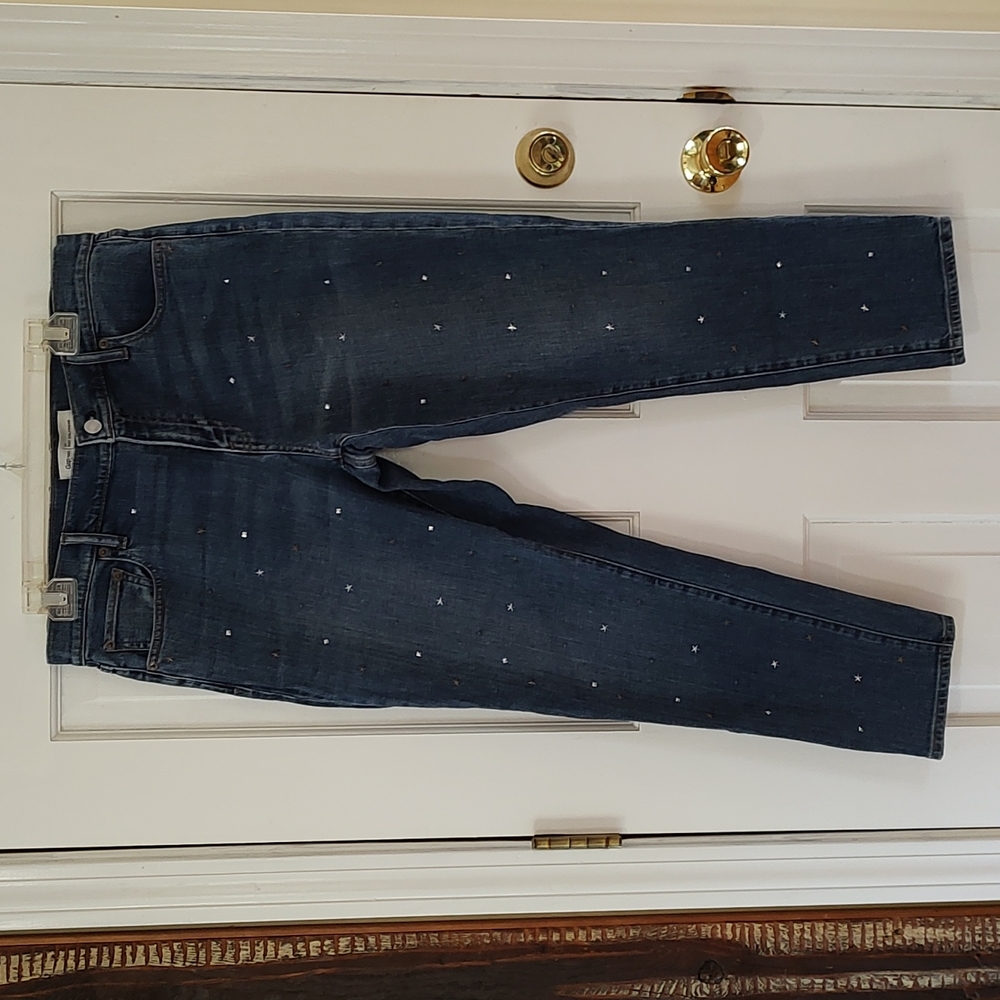 Gap Best Girlfriend Studded Jeans Size 32 (14)